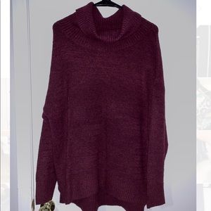 Old Navy cranberry sweater! NWOT!